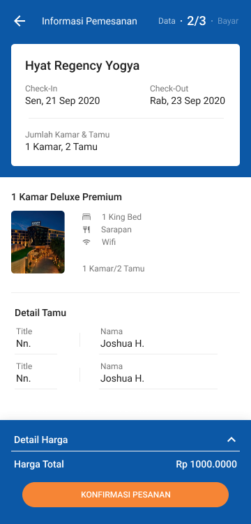 Train Ticket — Selection