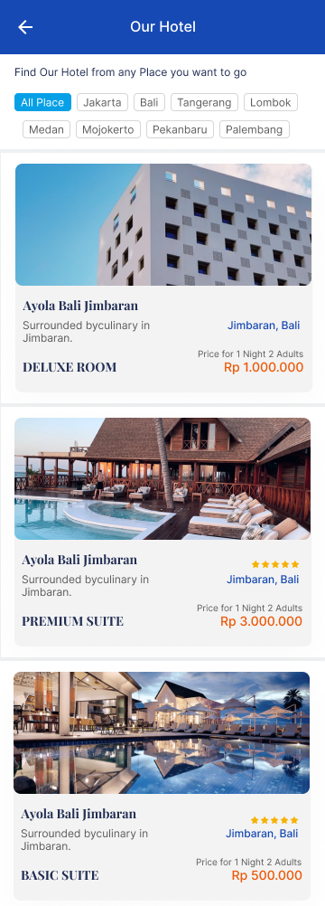 Booking — Screen 4