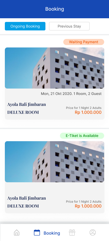 Payment — Screen 1