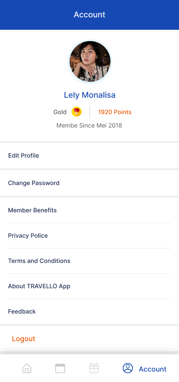 Account — Screen 5