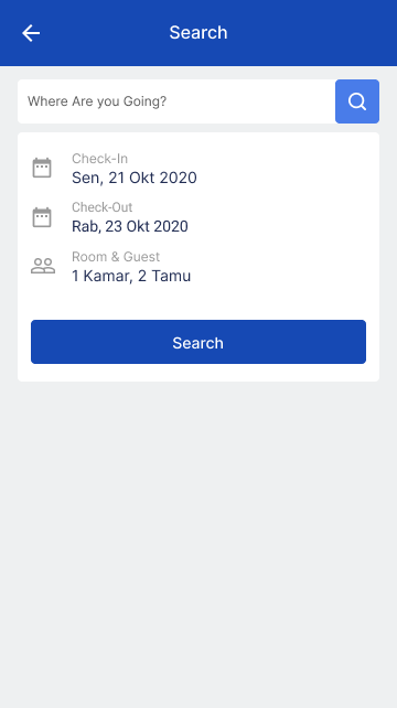 Booking — Screen 1