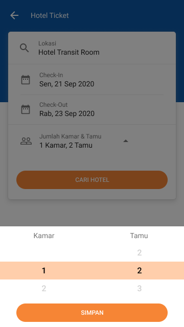 Hotel Ticket — Page 2