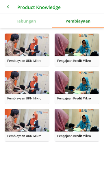 Product Knowledge — Pembiayaan